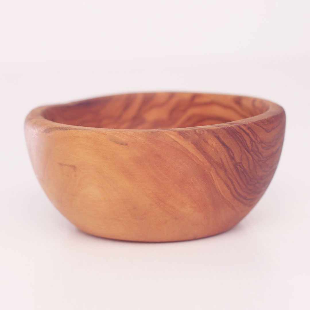 Bol 10cm en bois d'olivier